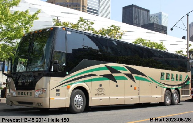 BUS/AUTOBUS: Prevost H3-45 2014 Helie