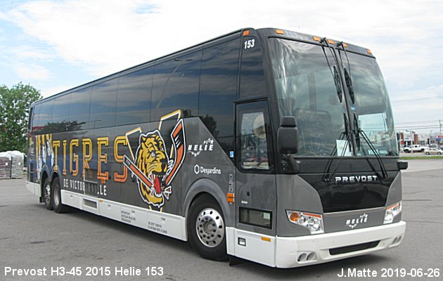 BUS/AUTOBUS: Prevost H3-45 2015 Helie