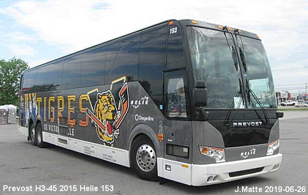 BUS/AUTOBUS: Prevost H3-45 2015 Helie