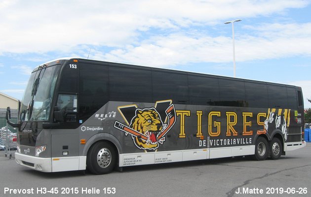 BUS/AUTOBUS: Prevost H3-45 2015 Helie