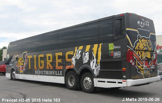 BUS/AUTOBUS: Prevost H3-45 2015 Helie