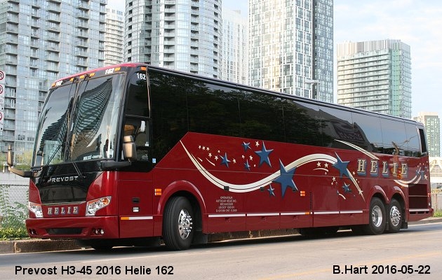 BUS/AUTOBUS: Prevost H3-45 2016 Helie