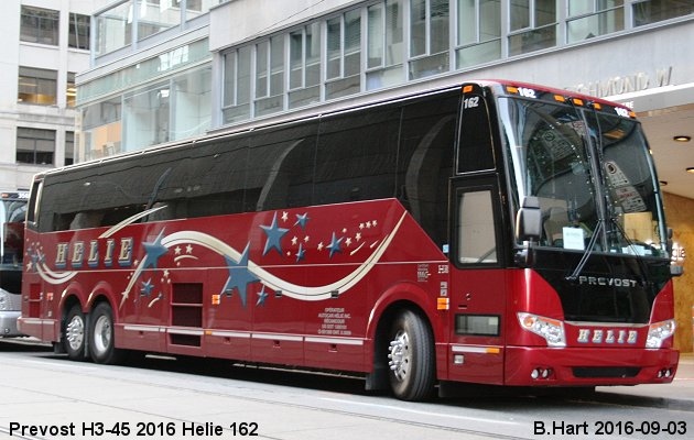 BUS/AUTOBUS: Prevost H3-45 2016 Helie