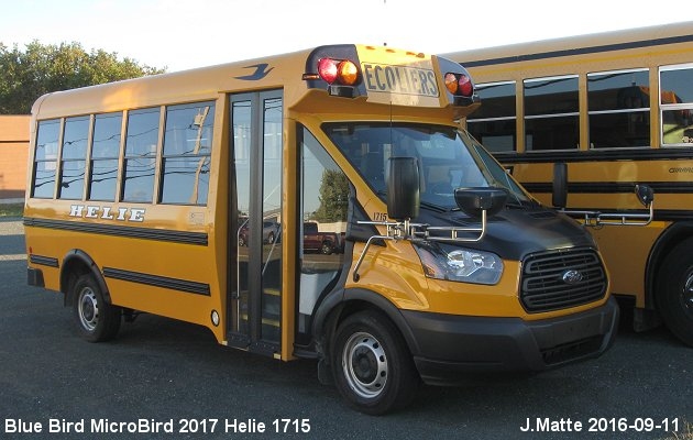 BUS/AUTOBUS: Blue Bird Micro Bird 2017 Helie