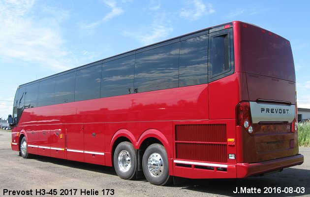 BUS/AUTOBUS: Prevost H3-45 2017 Helie