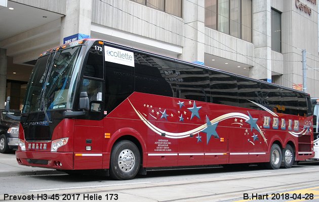 BUS/AUTOBUS: Prevost H3-45 2017 Helie