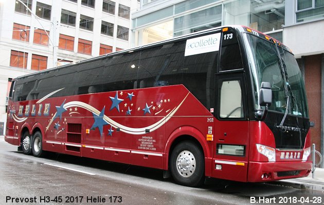 BUS/AUTOBUS: Prevost H3-45 2017 Helie