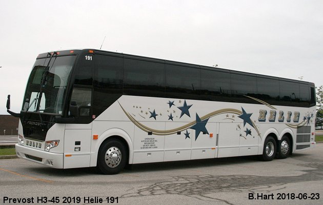 BUS/AUTOBUS: Prevost H3-45 2019 Helie