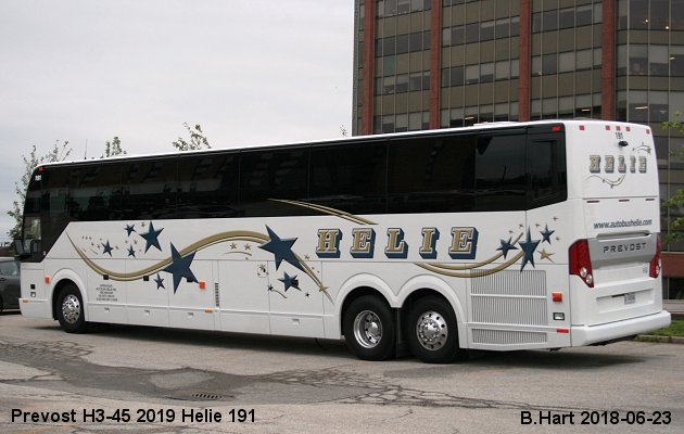 BUS/AUTOBUS: Prevost H3-45 2019 Helie