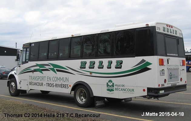 BUS/AUTOBUS: Thomas C2 2014 Helie