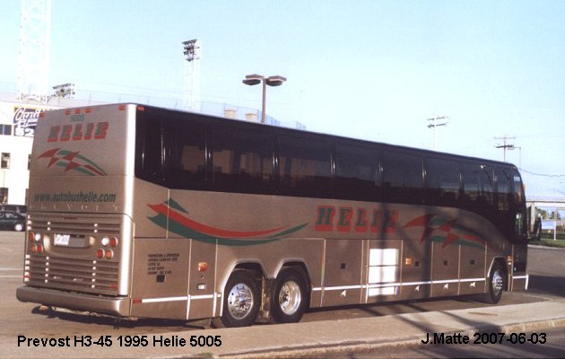 BUS/AUTOBUS: Prevost H3-45 1995 Helie