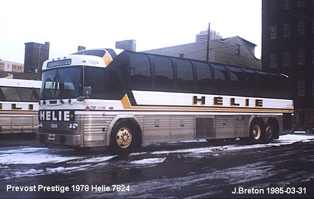 BUS/AUTOBUS: Prevost Prestige 1978 Helie