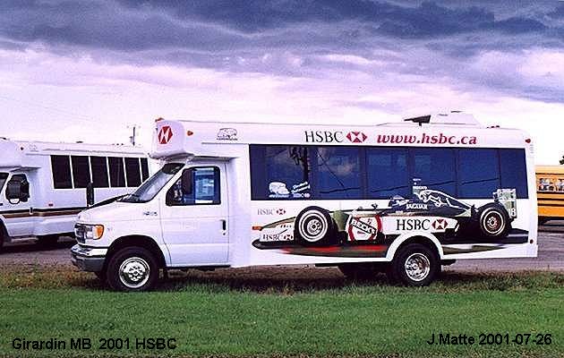 BUS/AUTOBUS: Girardin MB 2001 HSBC