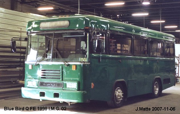 BUS/AUTOBUS: Blue Bird Q FE 1998 I.G.M.