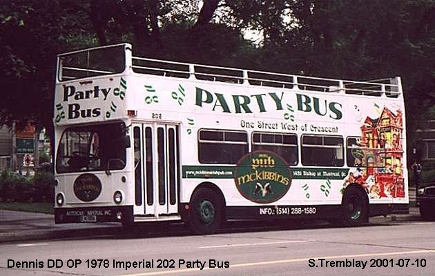 BUS/AUTOBUS: Dennis O.P 1978 Imperial