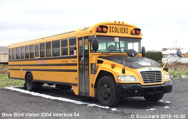 BUS/AUTOBUS: Blue Bird Vision 2004 Interbus