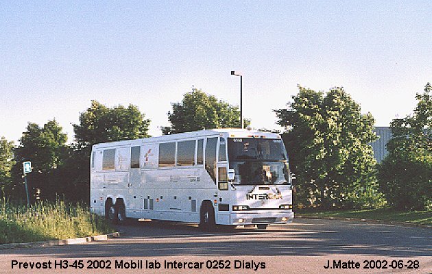 BUS/AUTOBUS: Prevost H3-45 2002 Intercar