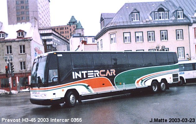 BUS/AUTOBUS: Prevost H3-45 2003 Intercar