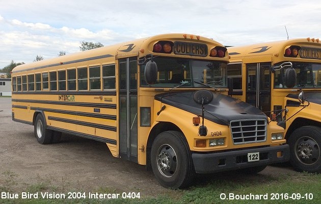 BUS/AUTOBUS: Blue Bird Vision 2004 Intercar