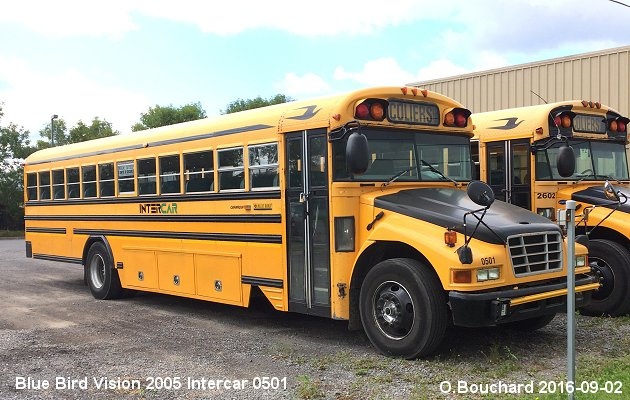 BUS/AUTOBUS: Blue Bird Vision 2005 Intercar