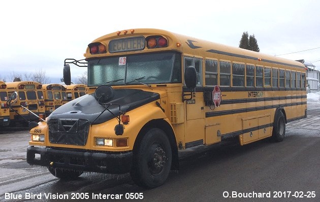 BUS/AUTOBUS: Blue Bird Vision 2005 Intercar