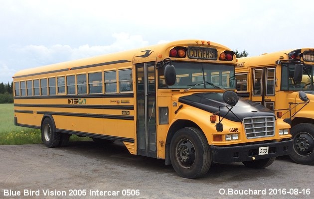 BUS/AUTOBUS: Blue Bird Vision 2005 Intercar