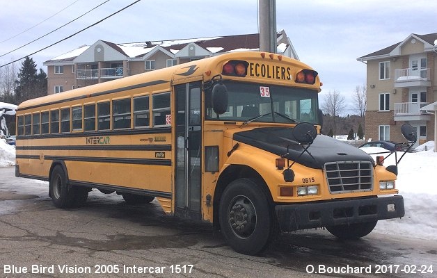 BUS/AUTOBUS: Blue Bird Vision 2005 Intercar