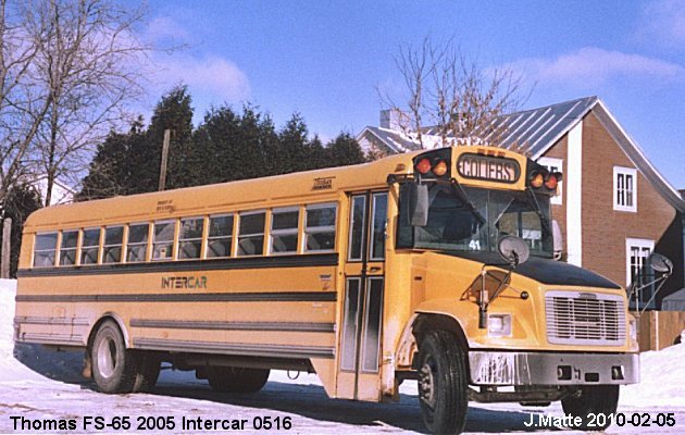 BUS/AUTOBUS: Thomas FS-65 2005 Intercar