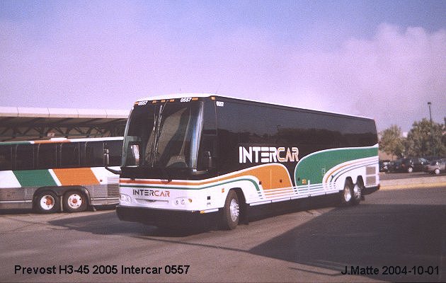 BUS/AUTOBUS: Prevost H3-45 2005 Intercar