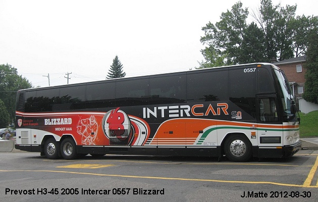 BUS/AUTOBUS: Prevost H3-45 2005 Intercar