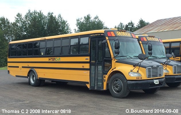 BUS/AUTOBUS: Thomas C2 2008 Intercar