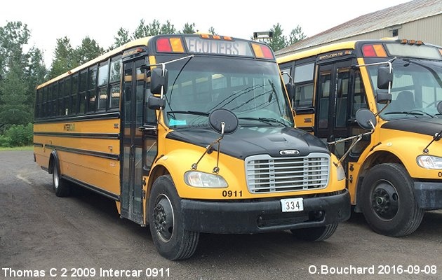 BUS/AUTOBUS: Thomas C2 2009 Intercar