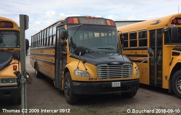 BUS/AUTOBUS: Thomas C2 2009 Intercar