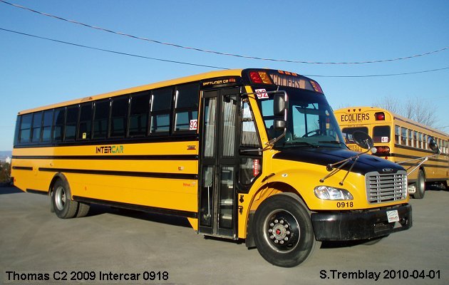 BUS/AUTOBUS: Thomas C2 2009 Intercar