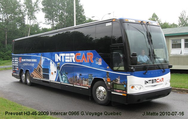 BUS/AUTOBUS: Prevost H3-45 2009 Intercar