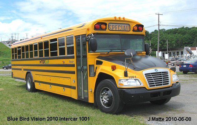 BUS/AUTOBUS: Blue Bird Vision 2010 Intercar