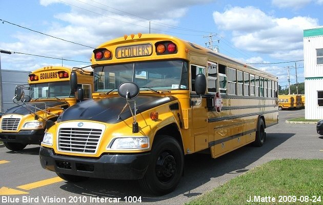 BUS/AUTOBUS: Blue Bird Vision 2010 Intercar