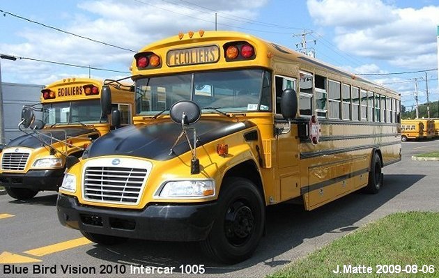 BUS/AUTOBUS: Blue Bird Vision 2010 Intercar