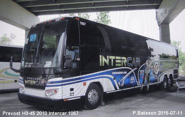 BUS/AUTOBUS: Prevost H3-45 2010 Intercar