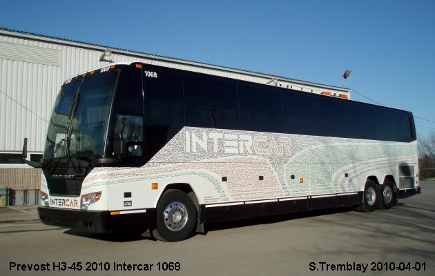 BUS/AUTOBUS: Prevost H3-45 2010 Intercar