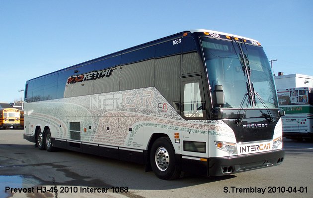 BUS/AUTOBUS: Prevost H3-45 2010 Intercar