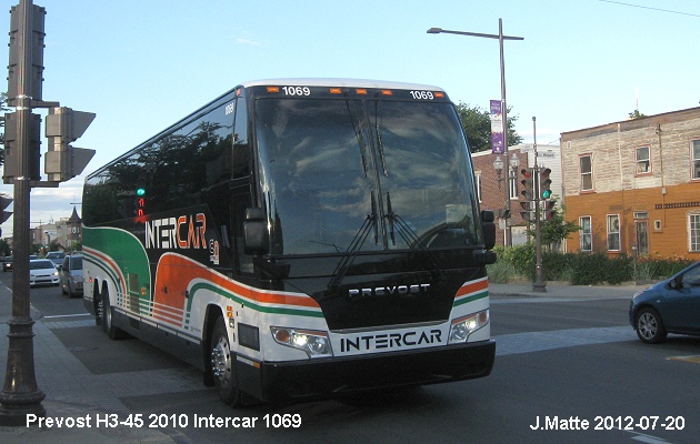 BUS/AUTOBUS: Prevost H3-45 2010 Intercar