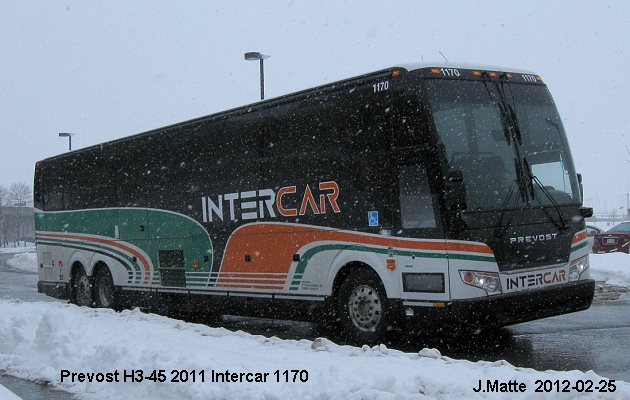 BUS/AUTOBUS: Prevost H3-45 2011 Intercar