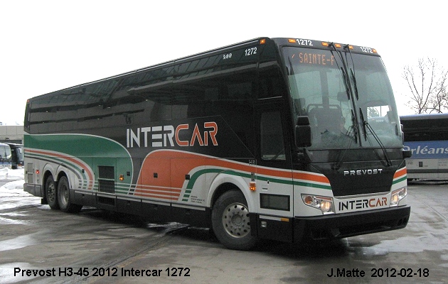 BUS/AUTOBUS: Prevost H3-45 2012 Intercar