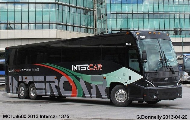 BUS/AUTOBUS: MCI J4500 2013 Intercar