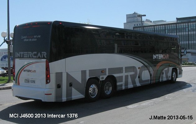 BUS/AUTOBUS: MCI J4500 2013 Intercar