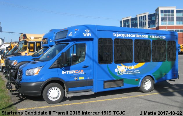 BUS/AUTOBUS: Startrans Candidate II Transit 2016 Intercar