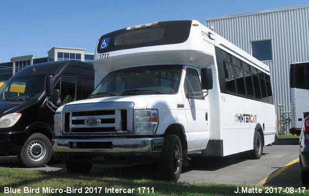 BUS/AUTOBUS: Blue Bird MicroBird 2017 Intercar