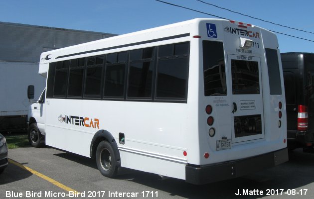 BUS/AUTOBUS: Blue Bird MicroBird 2017 Intercar