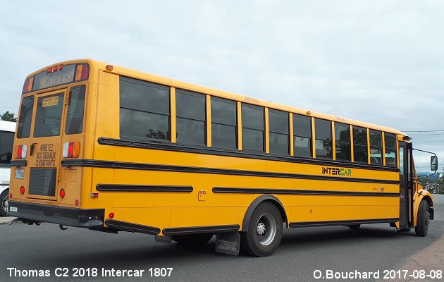 BUS/AUTOBUS: Thomas C2 2018 Intercar